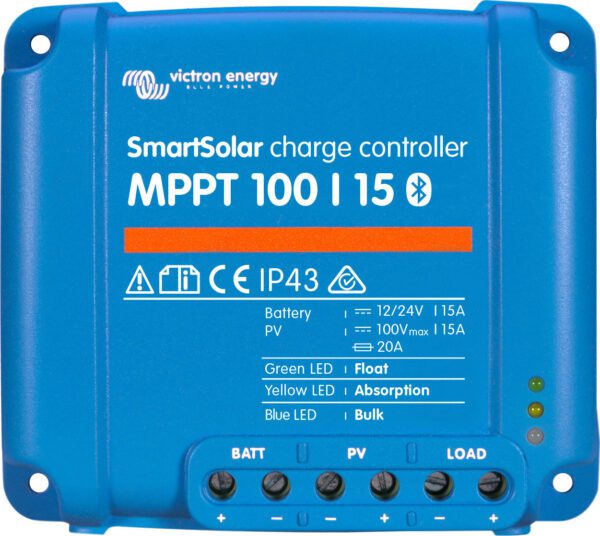 Ρυθμιστής φόρτισης Victron SmartSolar 15Α-100A