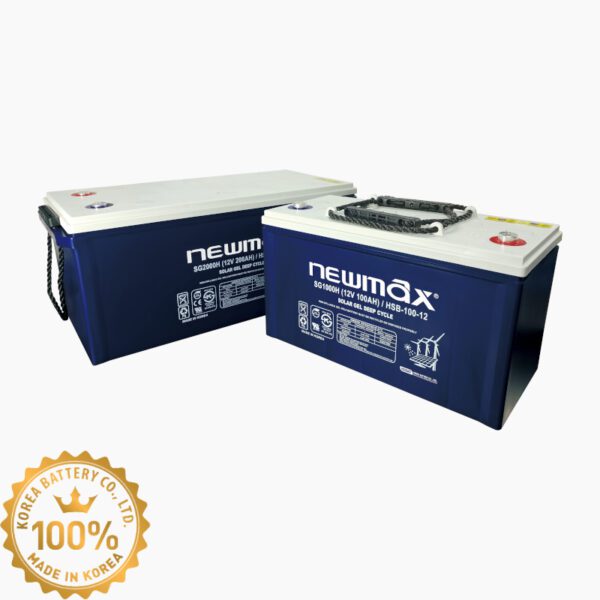 Μπαταρία ΝewΜax 120A και 220A Carbon Gel